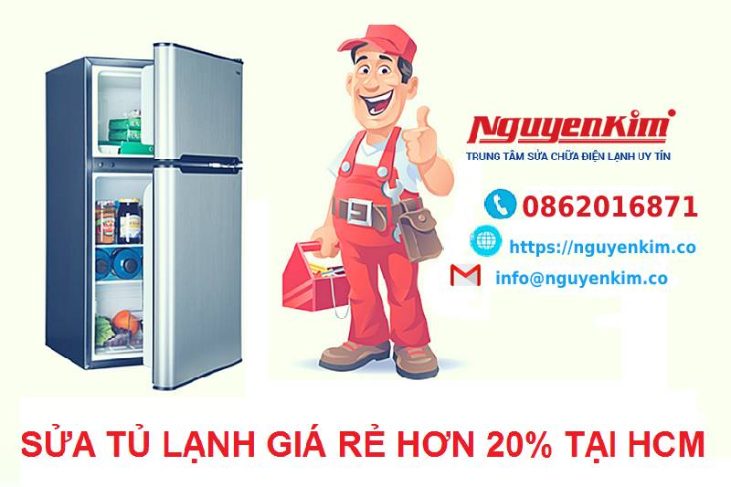 sửa tủ lạnh chảy nước | Trung Tâm Sửa Chữa Nguyễn Kim