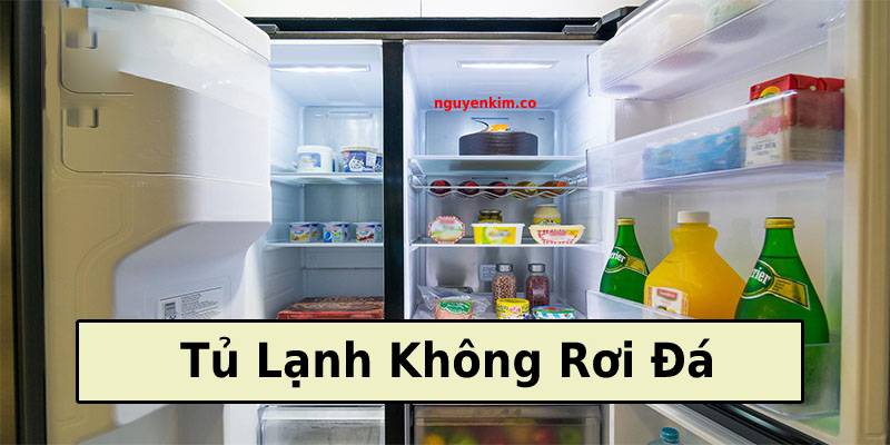 Tủ Lạnh Không Rơi Đá Viên-Không Làm Đá Tự Động