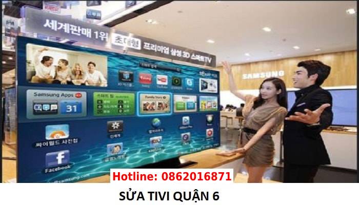 Sửa tivi tại nhà QUẬN 6 siêu NHANH và GIÁ CẢ rất cạnh tranh!