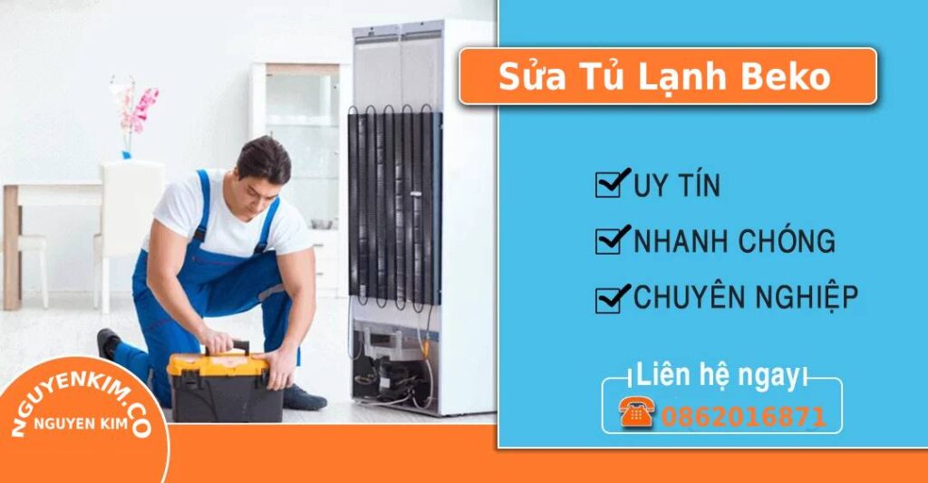 Sửa Tủ Lạnh Beko Tại Nhà Các Quận TP-HCM